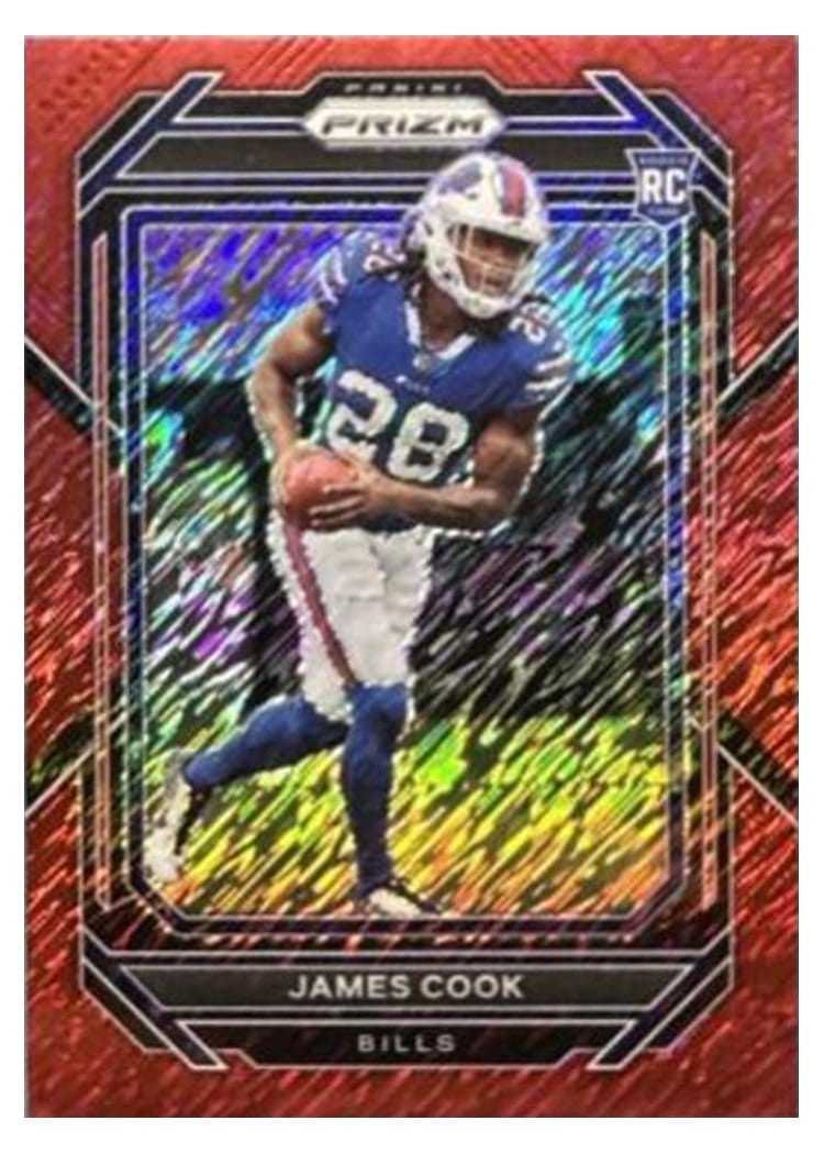 2022 Panini Prizm Base Set James Cook #319 card