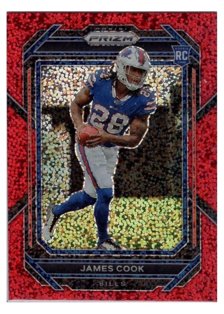 2022 Panini Prizm Base Set James Cook #319 card