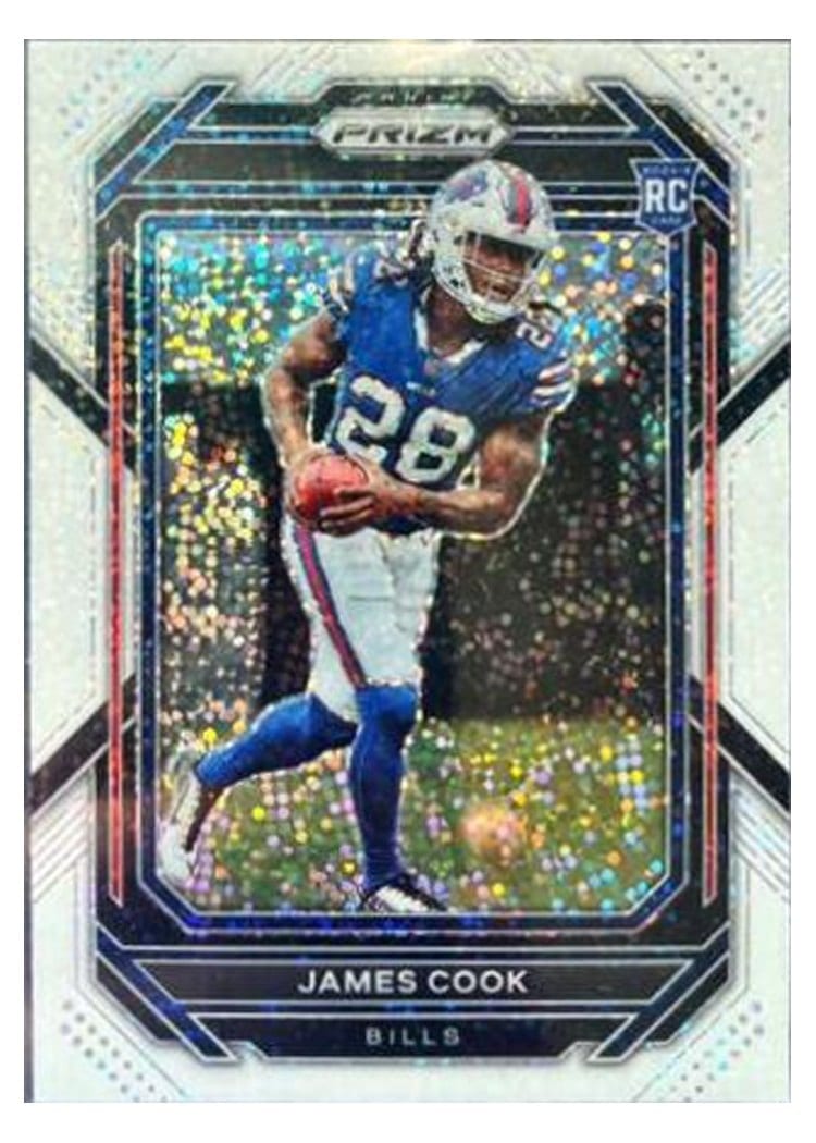2022 Panini Prizm Base Set James Cook #319 card