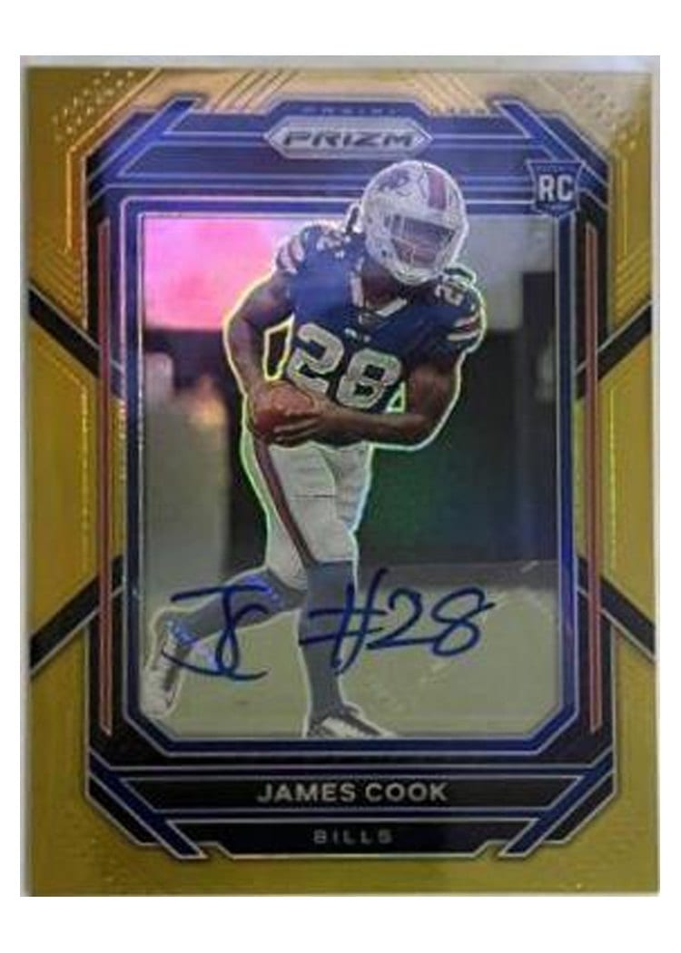 2022 Panini Prizm Base Set James Cook #319 card