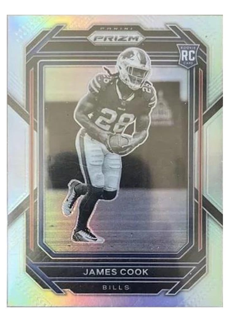 2022 Panini Prizm Base Set James Cook #319 card