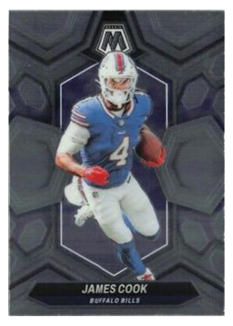 2024 Panini Mosaic Base Set James Cook #23 card