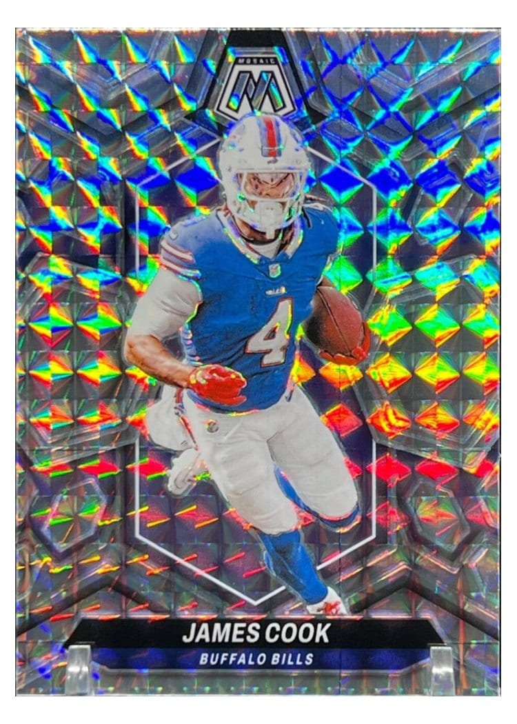 2024 Panini Mosaic Base Set James Cook Mosaic #23 card