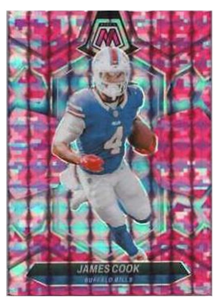 2024 Panini Mosaic Base Set James Cook #23 card