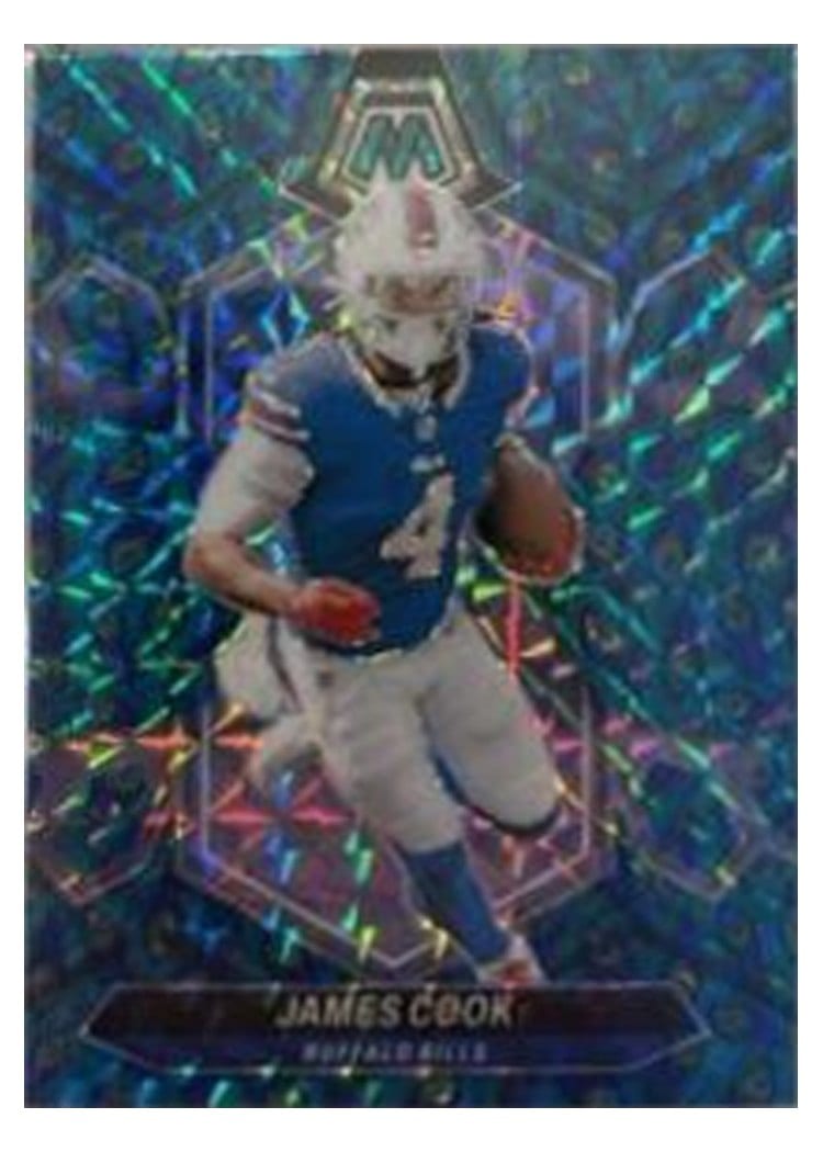 2024 Panini Mosaic Base Set James Cook #23 card