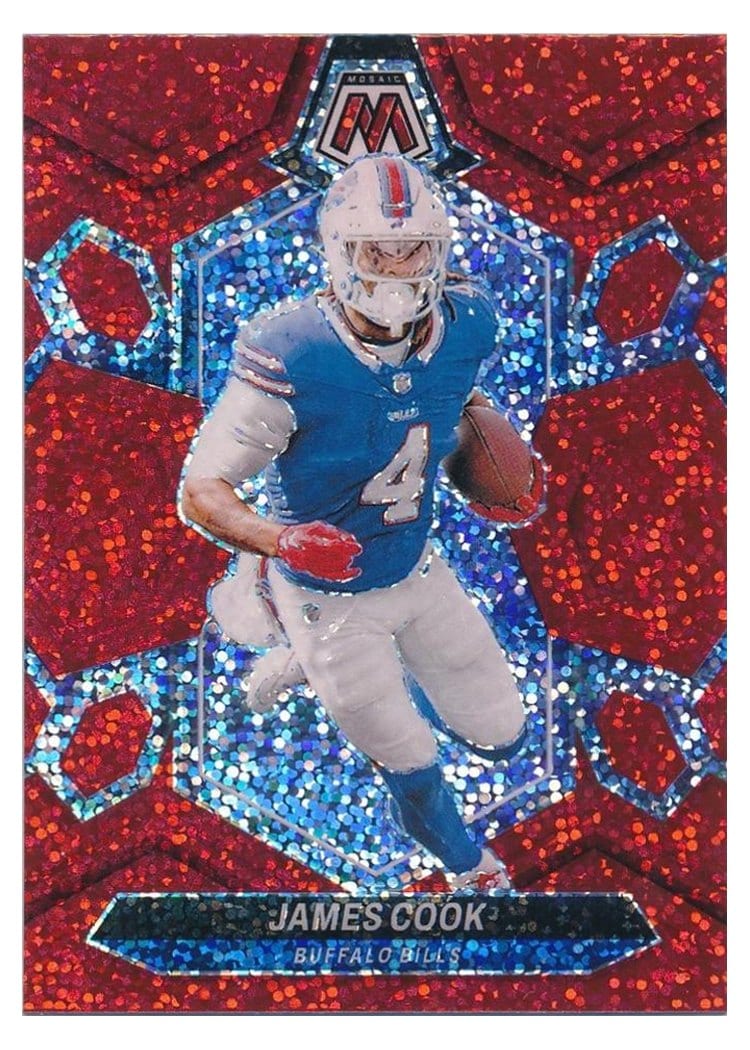 2024 Panini Mosaic Base Set James Cook #23 card
