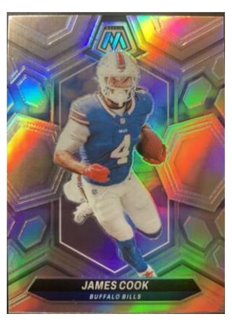 2024 Panini Mosaic Base Set James Cook #23 card