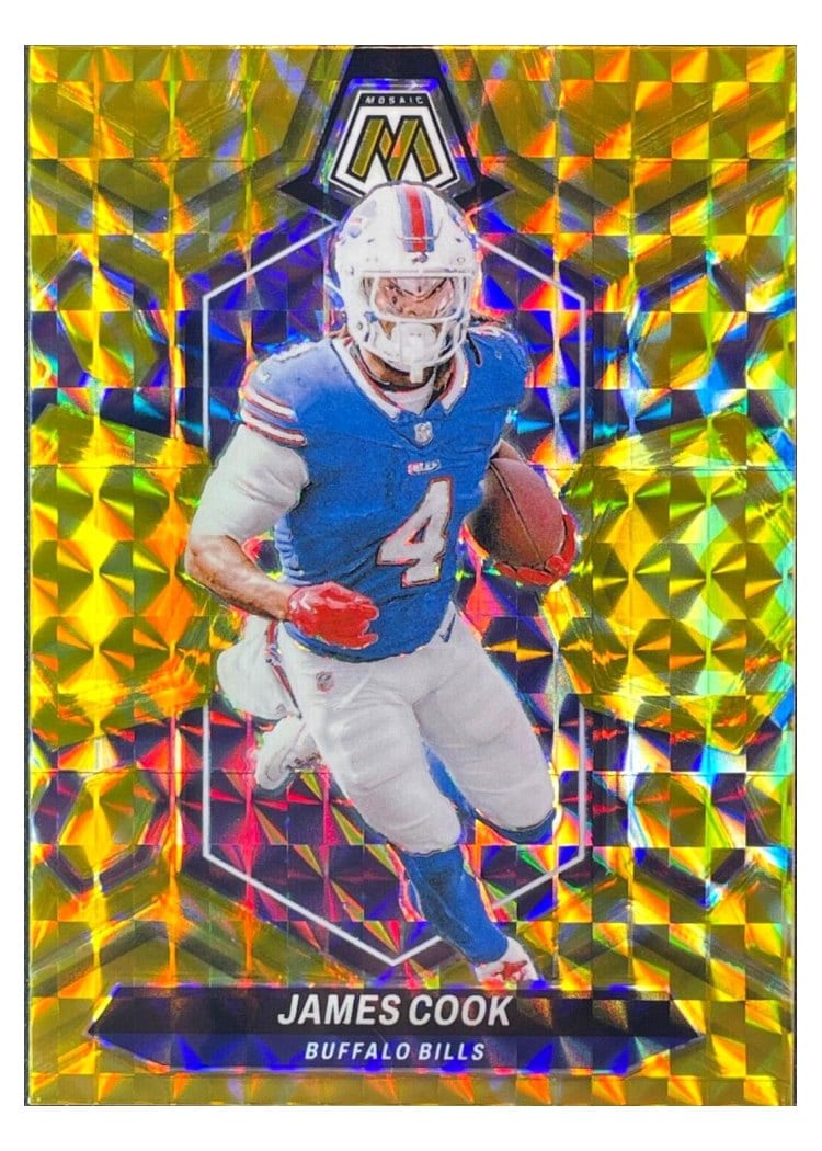 2024 Panini Mosaic Base Set James Cook #23 card