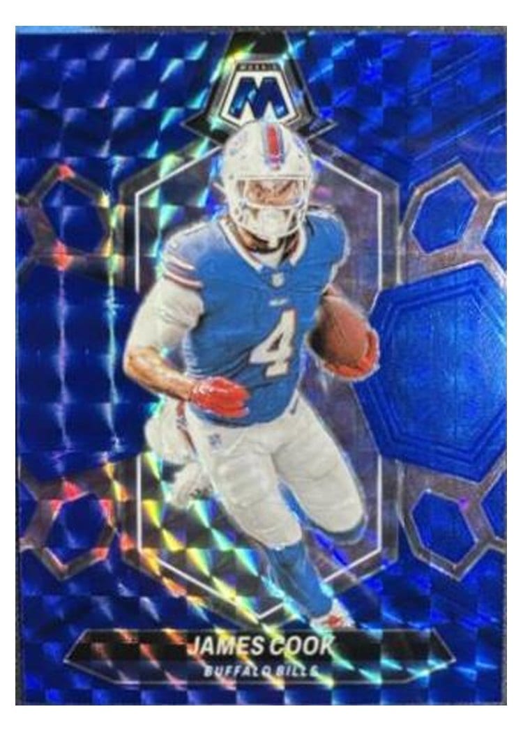 2024 Panini Mosaic Base Set James Cook #23 card