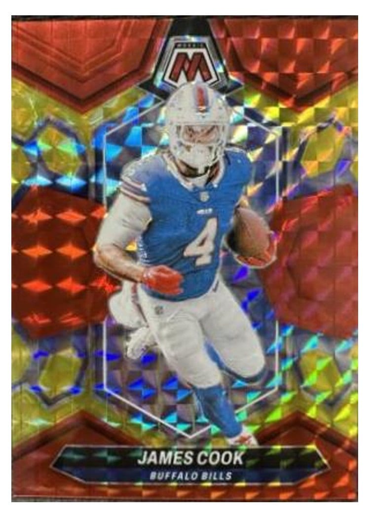 2024 Panini Mosaic Base Set James Cook #23 card