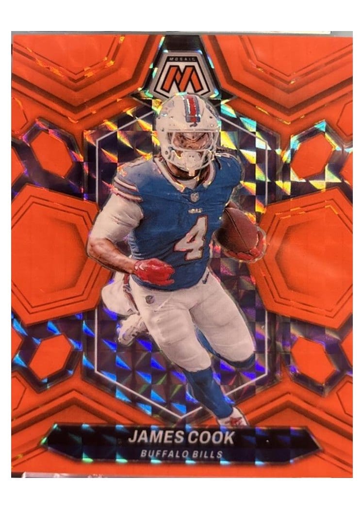 2024 Panini Mosaic Base Set James Cook #23 card