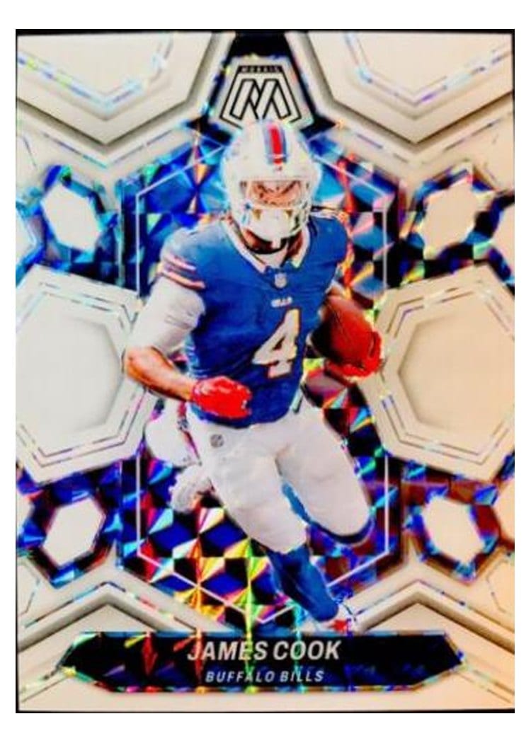 2024 Panini Mosaic Base Set James Cook #23 card