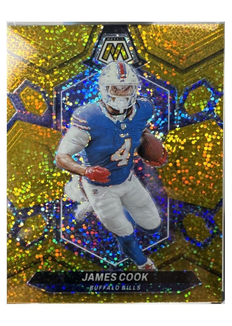 2024 Panini Mosaic Base Set James Cook #23 card
