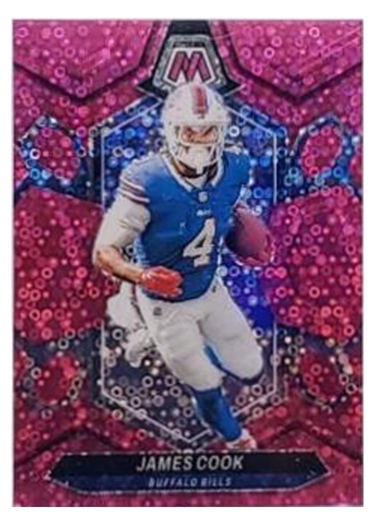 2024 Panini Mosaic Base Set James Cook #23 card