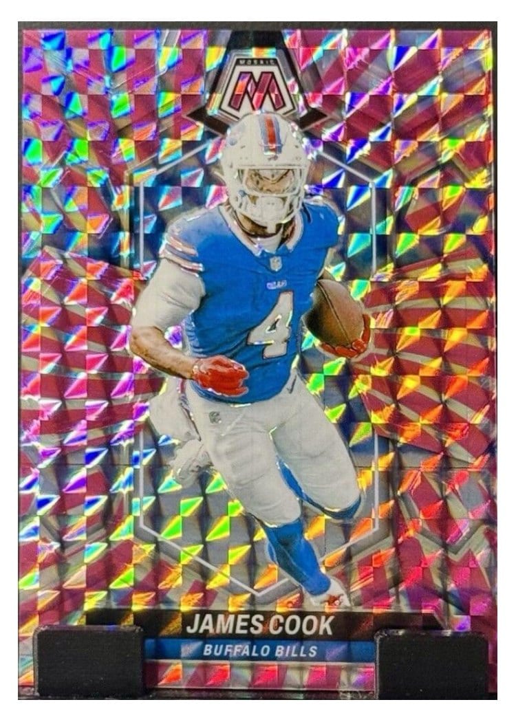 2024 Panini Mosaic Base Set James Cook #23 card