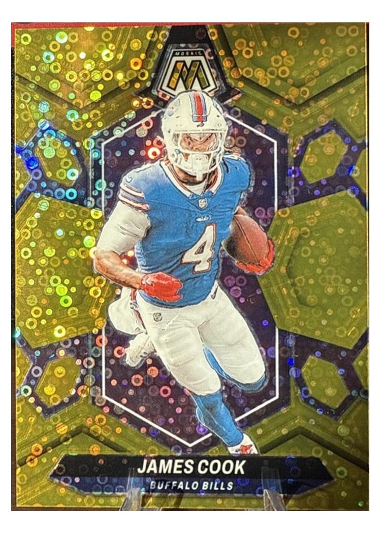 2024 Panini Mosaic Base Set James Cook #23 card