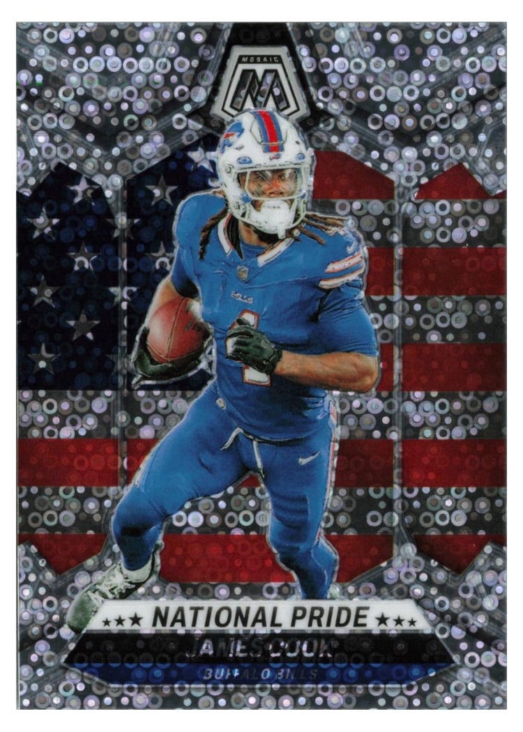 2024 Panini Mosaic Base Set James Cook #259 card
