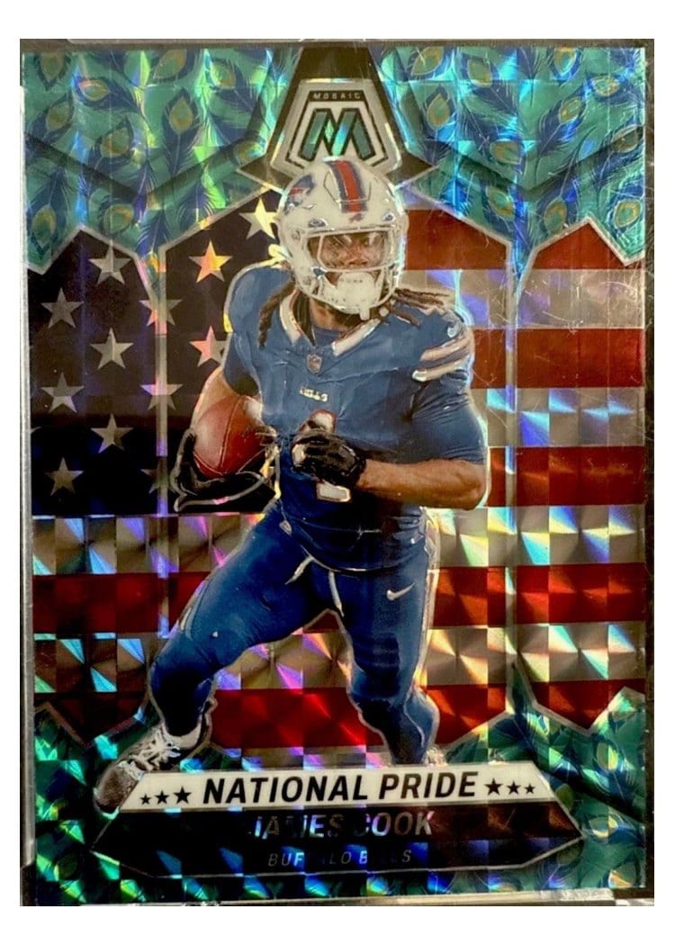 2024 Panini Mosaic Base Set James Cook #259 card