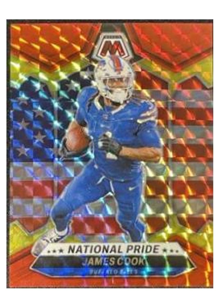 2024 Panini Mosaic Base Set James Cook #259 card