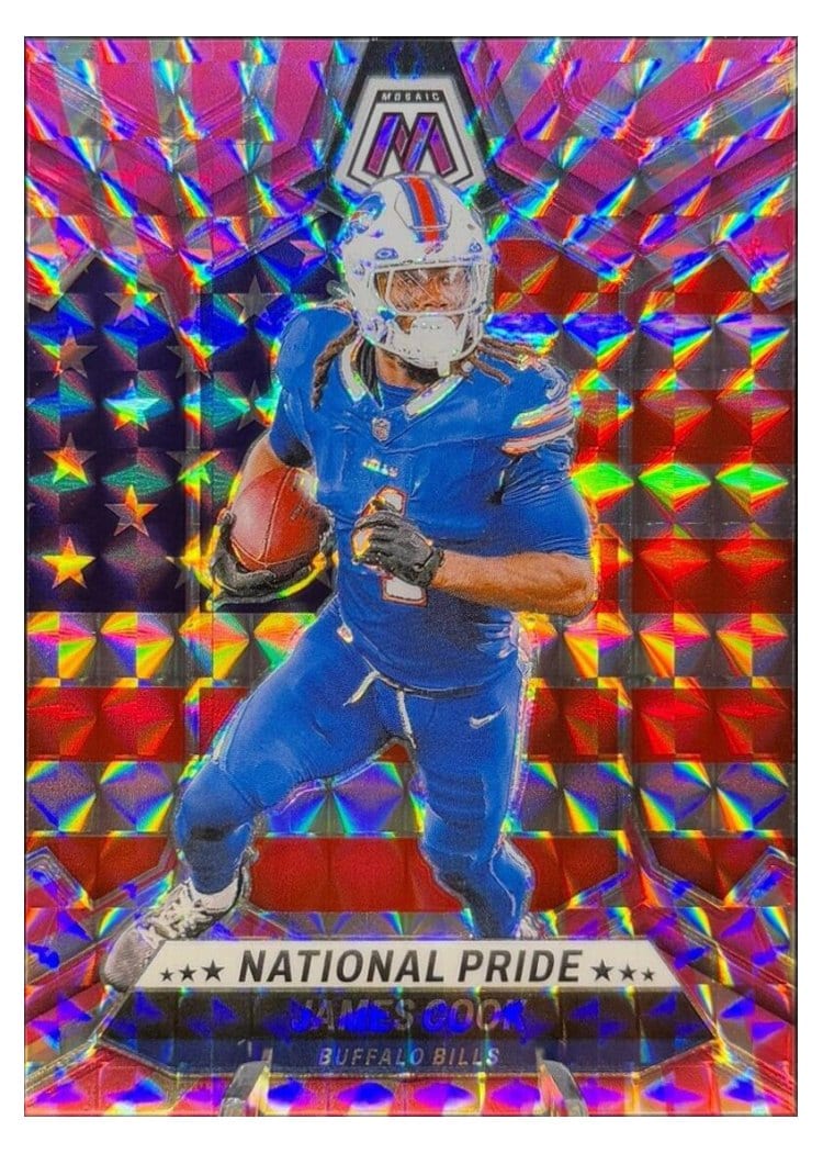 2024 Panini Mosaic Base Set James Cook #259 card