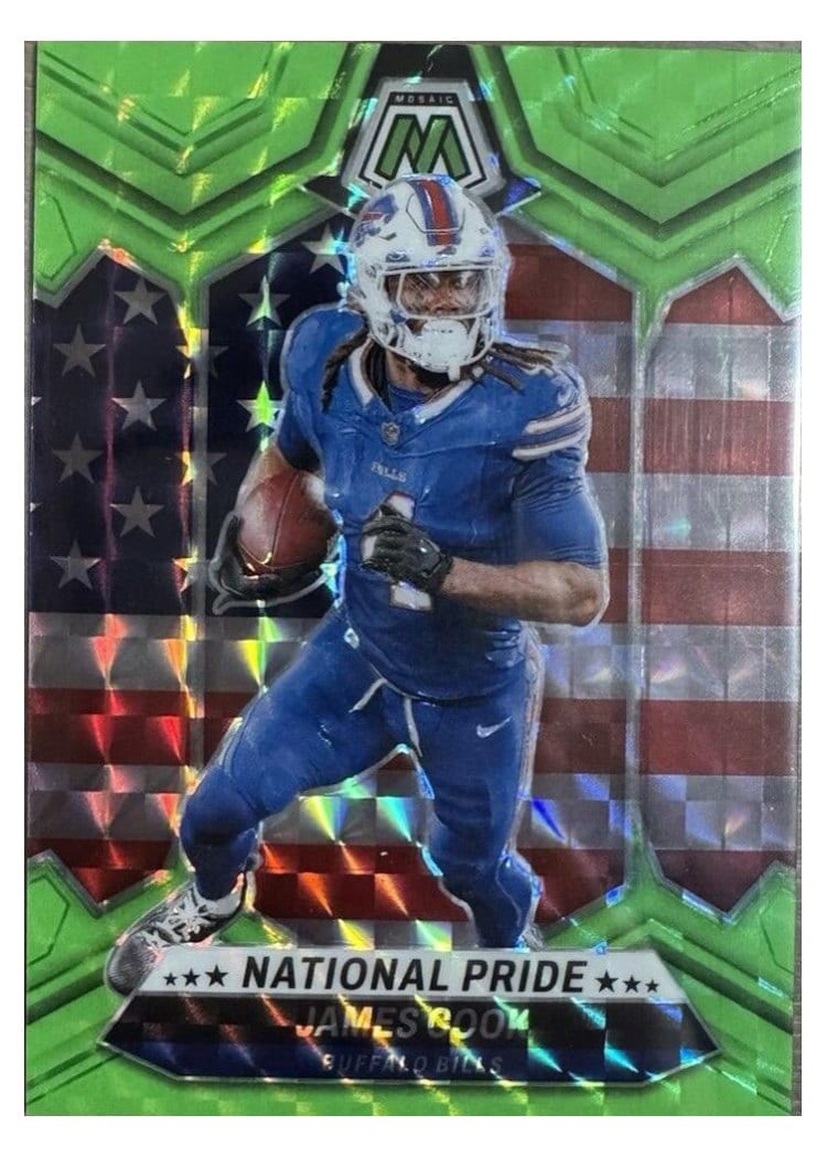 2024 Panini Mosaic Base Set James Cook #259 card