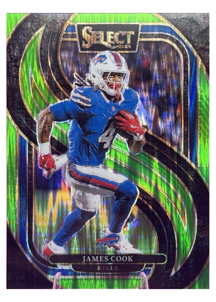 2024 Panini Select Base Set James Cook #167 card