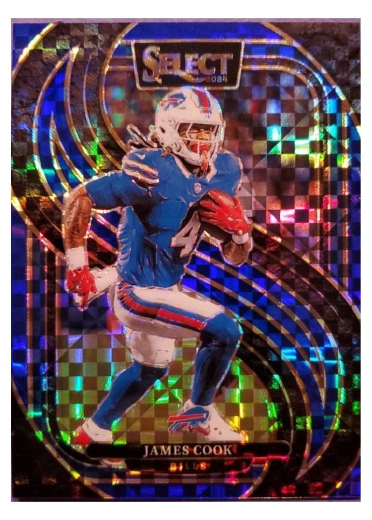 2024 Panini Select Base Set James Cook #167 card