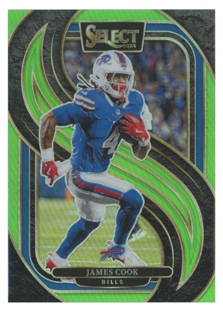 2024 Panini Select Base Set James Cook #167 card
