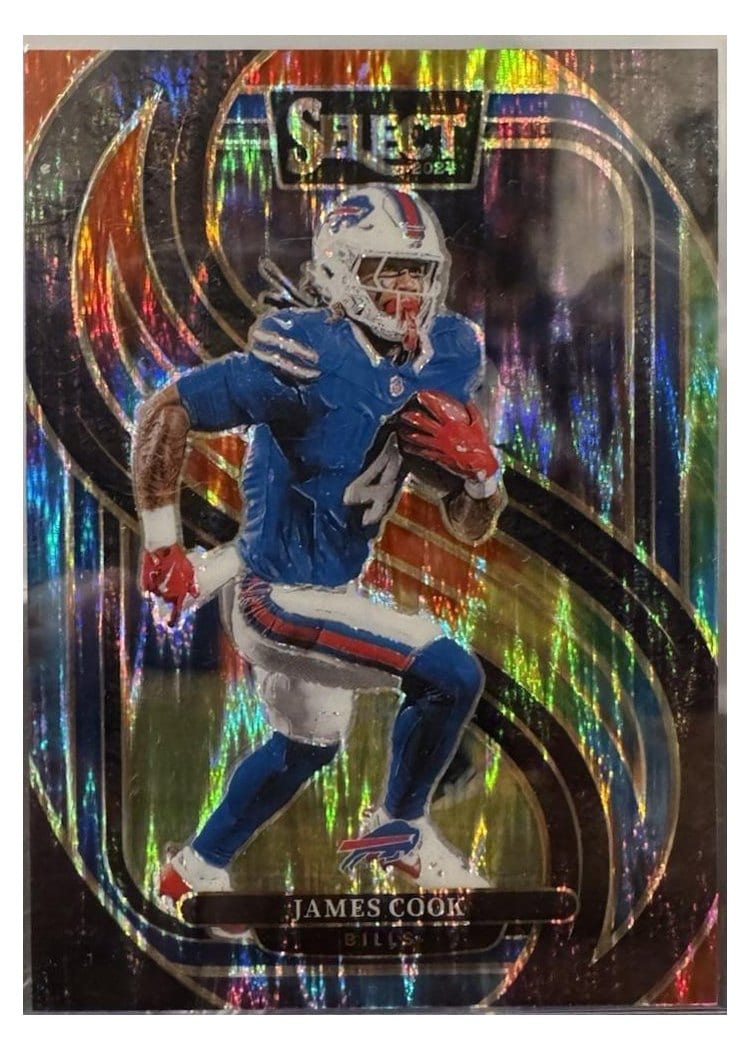 2024 Panini Select Base Set James Cook #167 card
