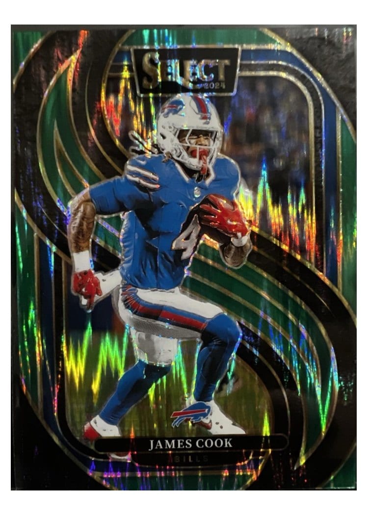 2024 Panini Select Base Set James Cook #167 card