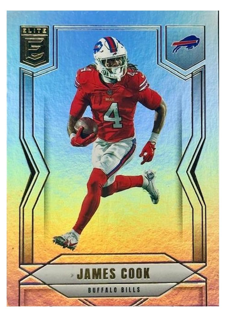 2025 Donruss Elite Base Set James Cook #19 card