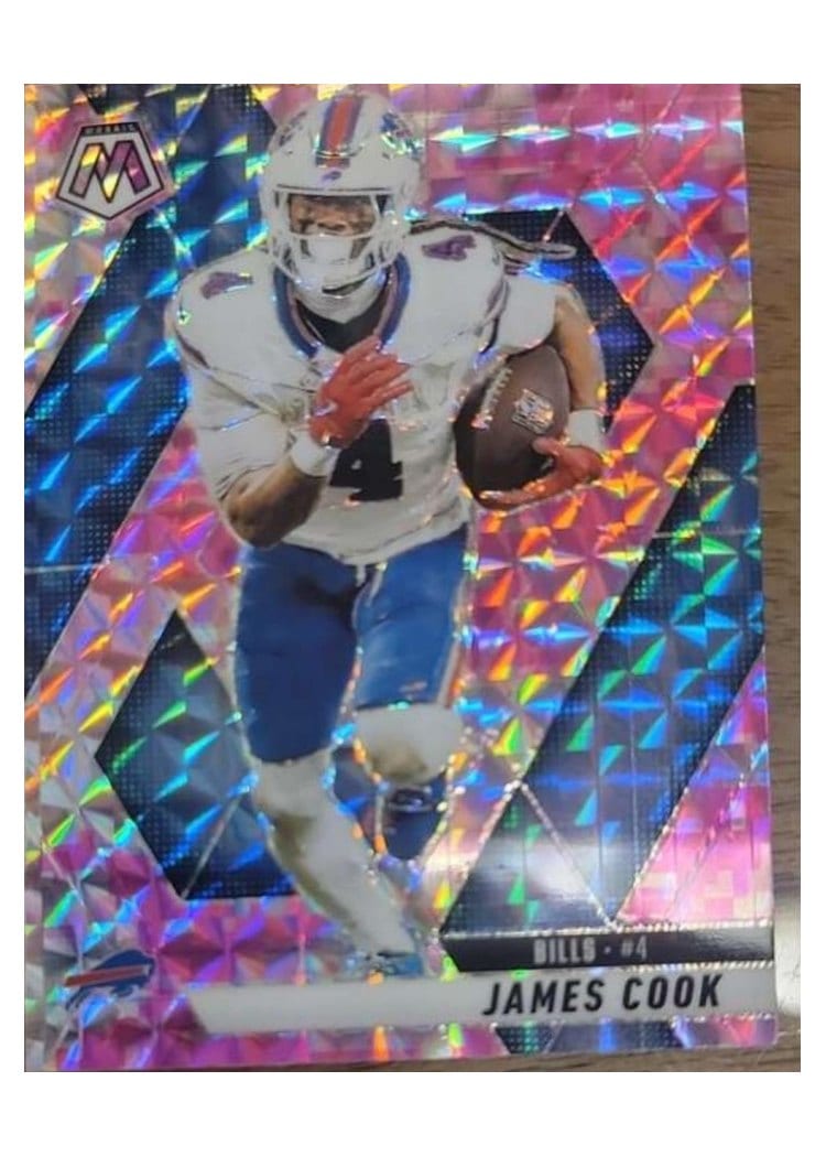 2025 Panini Mosaic Base Set James Cook #201 card