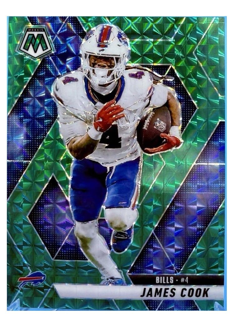 2025 Panini Mosaic Base Set James Cook #201 card