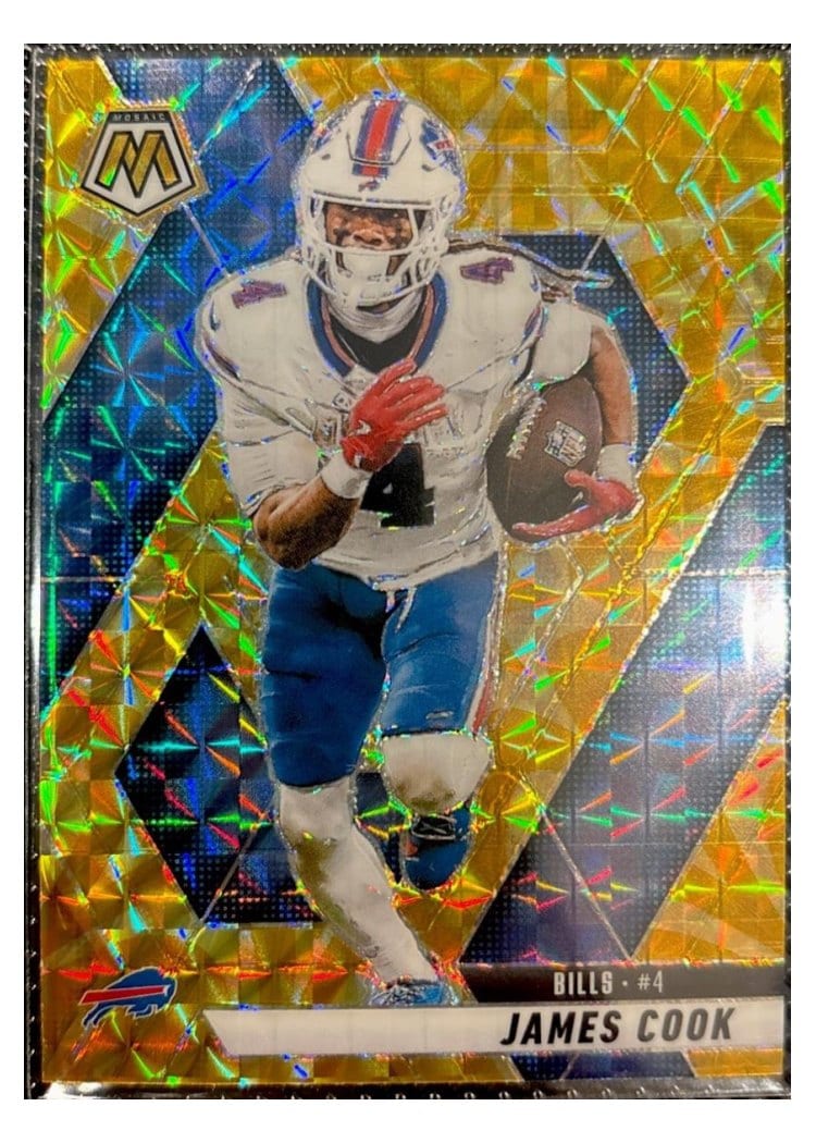 2025 Panini Mosaic Base Set James Cook #201 card