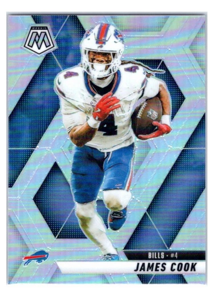 2025 Panini Mosaic Base Set James Cook #201 card