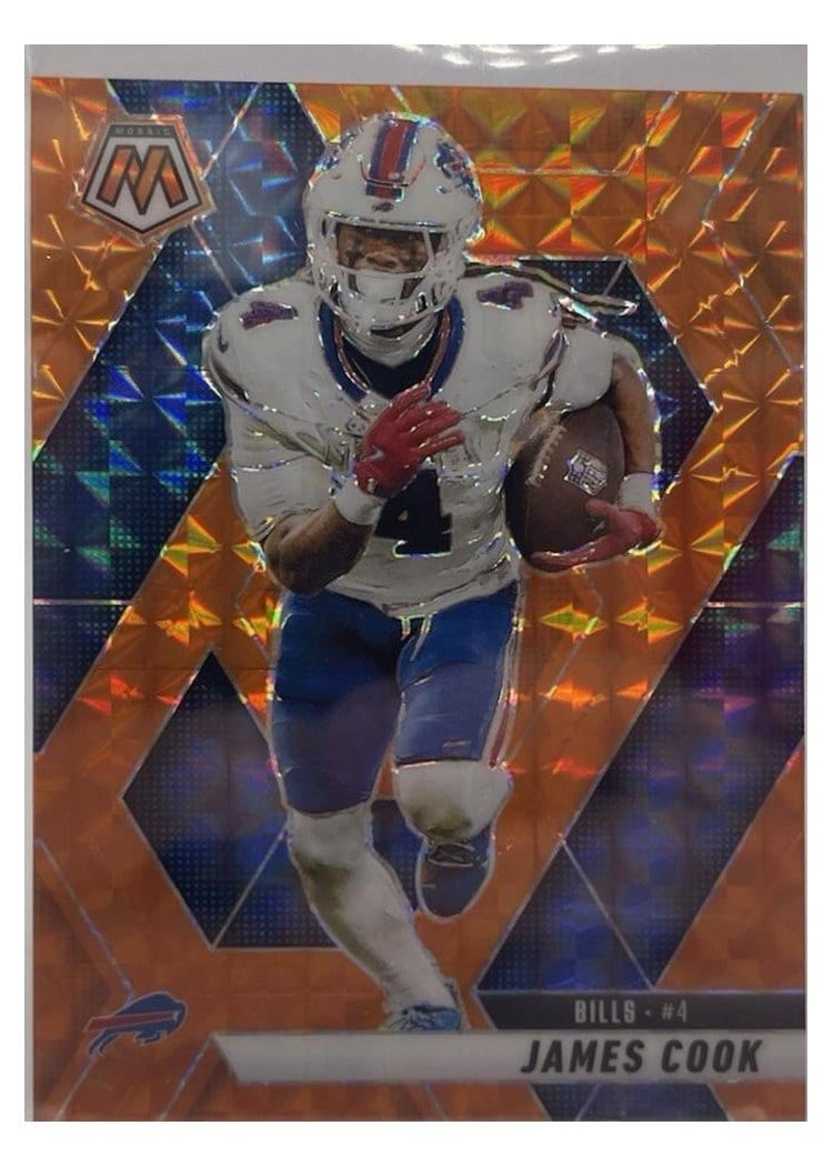 2025 Panini Mosaic Base Set James Cook #201 card