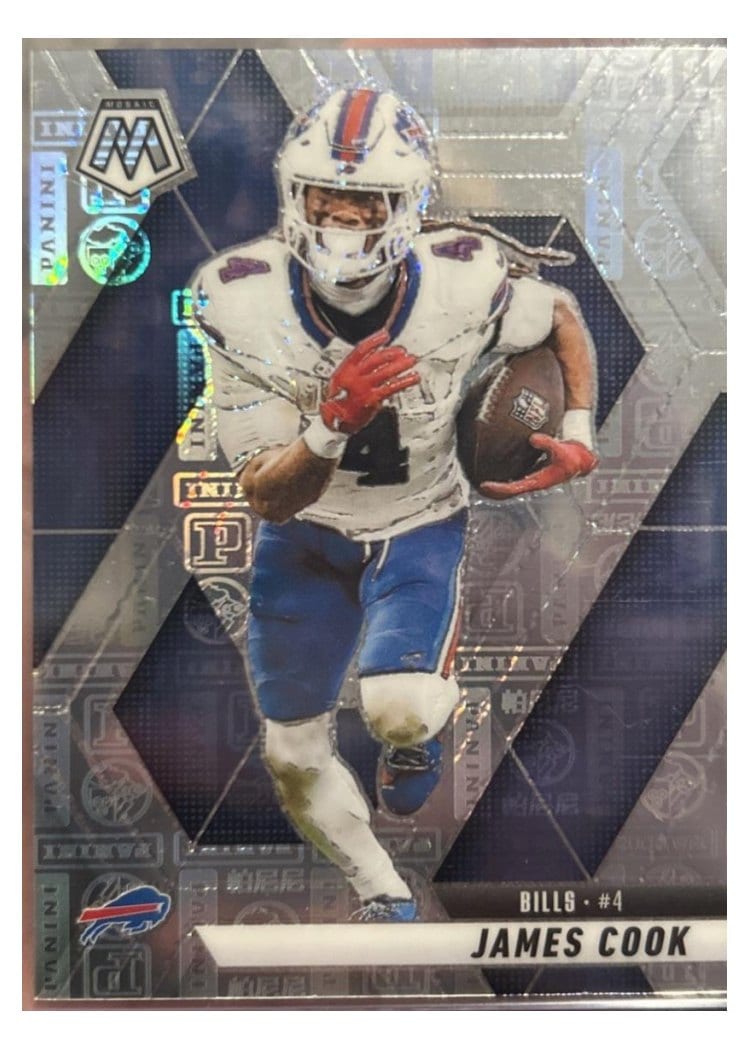 2025 Panini Mosaic Base Set James Cook #201 card