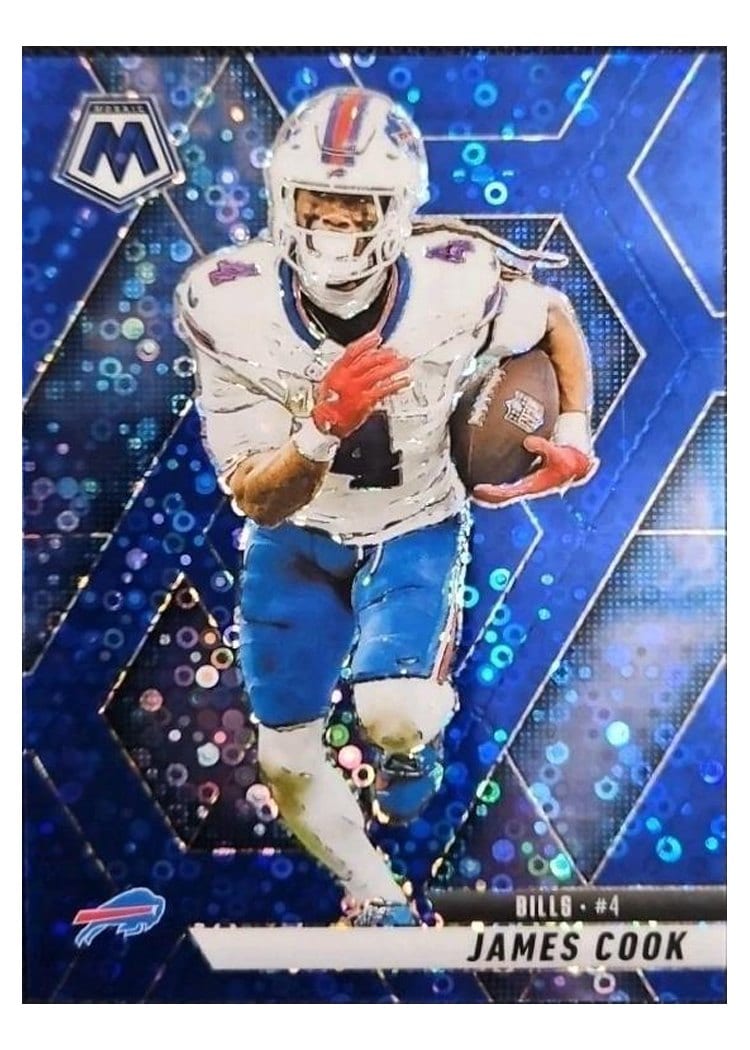 2025 Panini Mosaic Base Set James Cook #201 card