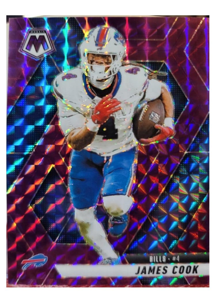2025 Panini Mosaic Base Set James Cook #201 card