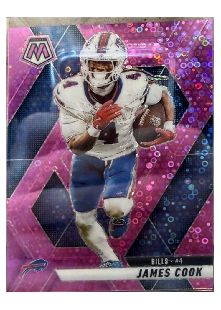 2025 Panini Mosaic Base Set James Cook #201 card
