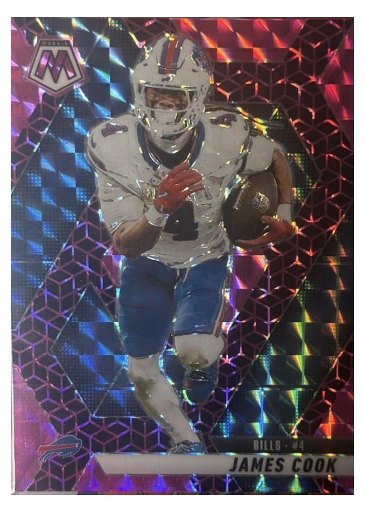 2025 Panini Mosaic Base Set James Cook #201 card