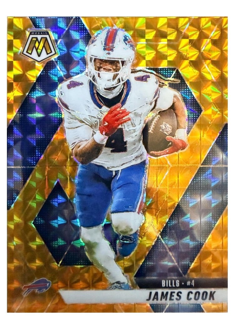 2025 Panini Mosaic Base Set James Cook #201 card