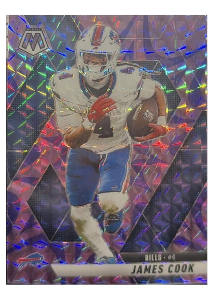 2025 Panini Mosaic Base Set James Cook #201 card