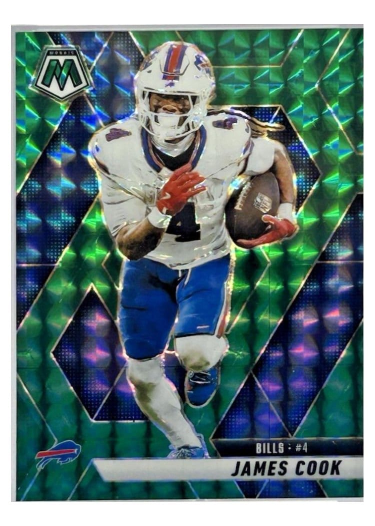 2025 Panini Mosaic Base Set James Cook #201 card