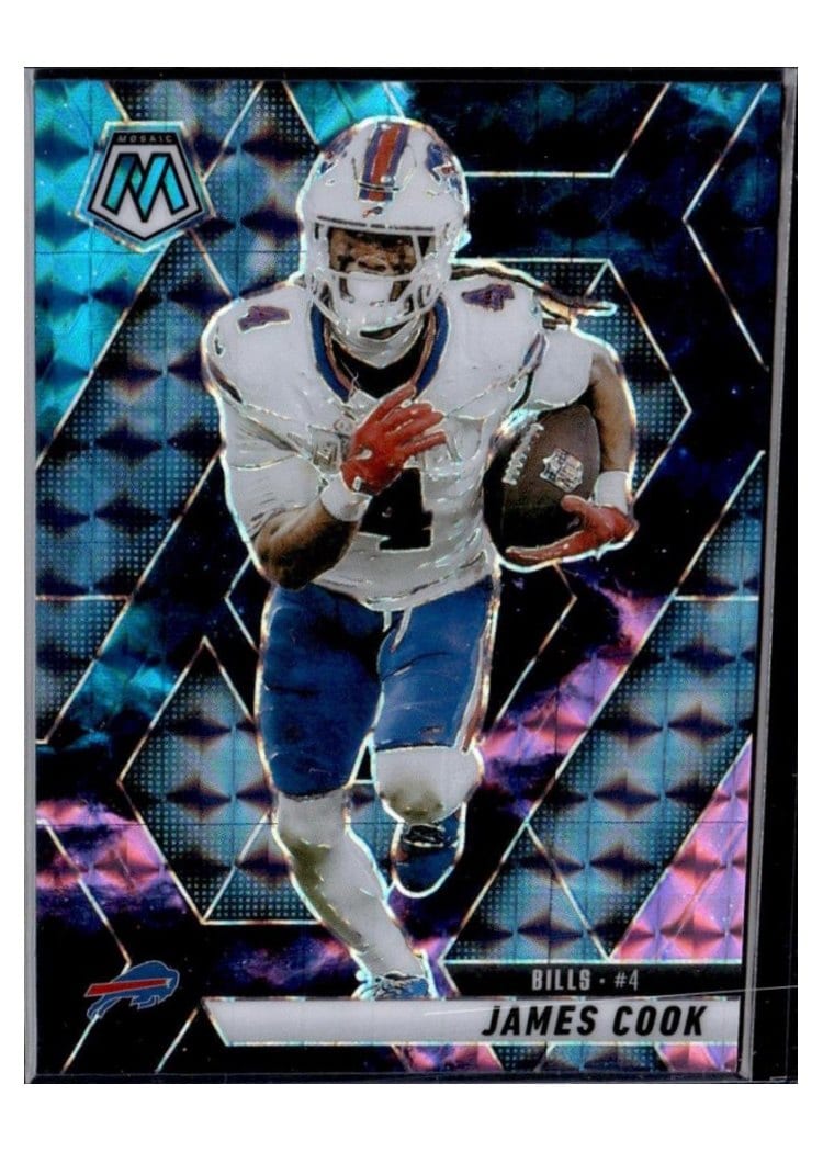 2025 Panini Mosaic Base Set James Cook #201 card