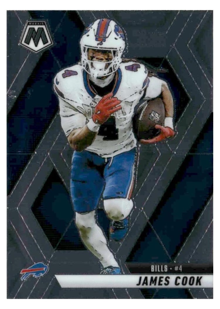 2025 Panini Mosaic Base Set James Cook #201 card