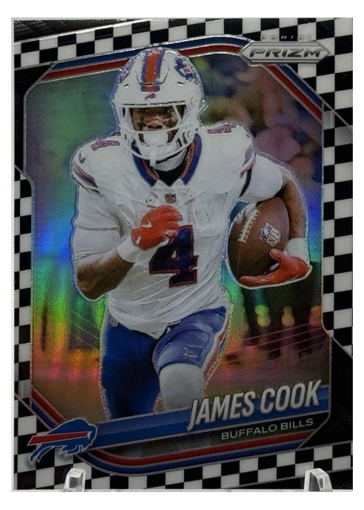 2025 Panini Prizm Base Set James Cook #27 card
