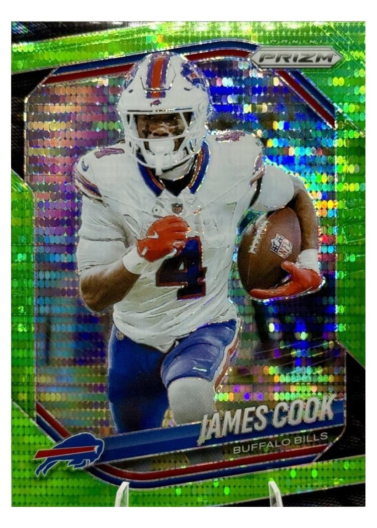 2025 Panini Prizm Base Set James Cook #27 card