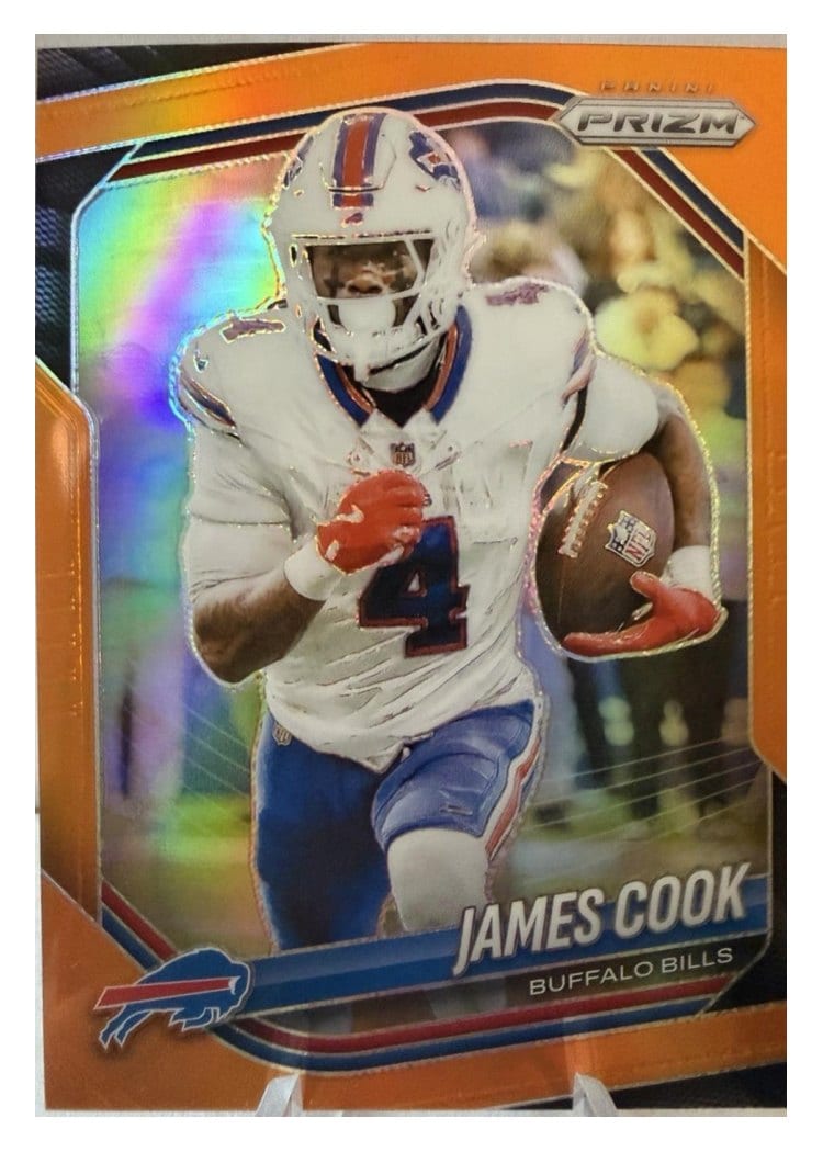 2025 Panini Prizm Base Set James Cook #27 card