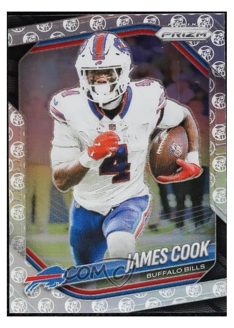 2025 Panini Prizm Base Set James Cook #27 card